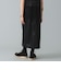 maturely / Fake Leather Work Skirt