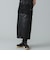 maturely / Fake Leather Work Skirt