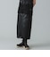 maturely / Fake Leather Work Skirt