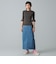 maturely / Fake Leather Work Skirt