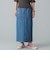 maturely / Fake Leather Work Skirt