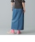 maturely / Fake Leather Work Skirt
