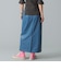 maturely / Fake Leather Work Skirt