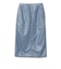 maturely / Fake Leather Work Skirt