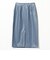 maturely / Fake Leather Work Skirt