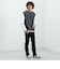 起毛 フェイクレイヤー ベスト ロングスリーブ Tシャツ