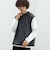 起毛 フェイクレイヤー ベスト ロングスリーブ Tシャツ