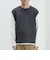 起毛 フェイクレイヤー ベスト ロングスリーブ Tシャツ