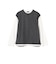 起毛 フェイクレイヤー ベスト ロングスリーブ Tシャツ