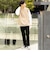 起毛 フェイクレイヤー ベスト ロングスリーブ Tシャツ