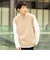 起毛 フェイクレイヤー ベスト ロングスリーブ Tシャツ
