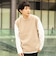 起毛 フェイクレイヤー ベスト ロングスリーブ Tシャツ