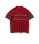 Knit Polo Mesh Stripe