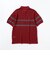 Knit Polo Mesh Stripe