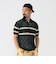 Knit Polo Mesh Stripe