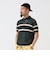 Knit Polo Mesh Stripe