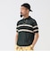 Knit Polo Mesh Stripe