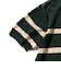 Knit Polo Mesh Stripe