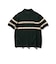 Knit Polo Mesh Stripe