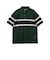 Knit Polo Mesh Stripe