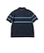 Knit Polo Mesh Stripe