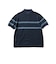 Knit Polo Mesh Stripe