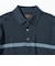Knit Polo Mesh Stripe