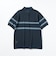 Knit Polo Mesh Stripe
