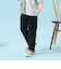 らくらく カットオフ クロップド パンツ（100～140cm）