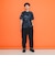 BEAMS / メッシュ プリント ルーズTシャツ