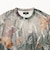 BEAMS / メッシュ プリント ルーズTシャツ