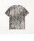 BEAMS / メッシュ プリント ルーズTシャツ