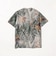 BEAMS / メッシュ プリント ルーズTシャツ