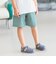 BEAMS mini / ボーダー ワッフル ショーツ （90～150cm）
