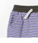 BEAMS mini / ボーダー ワッフル ショーツ （90～150cm）