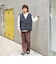 ポリエステル トロミ ベルテッド パンツ