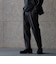 CITY DWELLERS / CORDURA(R) リップストップナイロン 1プリーツスラックス 24SS (セットアップ対応)