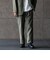 CITY DWELLERS / CORDURA(R) リップストップナイロン 1プリーツスラックス 24SS (セットアップ対応)