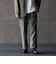 CITY DWELLERS / CORDURA(R) リップストップナイロン 1プリーツスラックス 24SS (セットアップ対応)