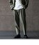 CITY DWELLERS / CORDURA(R) リップストップナイロン 1プリーツスラックス 24SS (セットアップ対応)