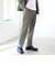 CITY DWELLERS / CORDURA(R) リップストップナイロン 1プリーツスラックス 24SS (セットアップ対応)