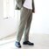 CITY DWELLERS / CORDURA(R) リップストップナイロン 1プリーツスラックス 24SS (セットアップ対応)