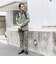 CITY DWELLERS / CORDURA(R) リップストップナイロン 1プリーツスラックス 24SS (セットアップ対応)