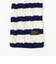 Muffler Cable Stripe Wool Fleece