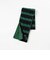 Muffler Cable Stripe Wool Fleece