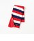 Muffler Cable Stripe Wool Fleece