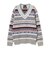 【別注】gim / Fair Isle Cricket V-Neck Knit