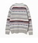 【別注】gim / Fair Isle Cricket V-Neck Knit