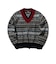 【別注】gim / Fair Isle Cricket V-Neck Knit