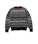 【別注】gim / Fair Isle Cricket V-Neck Knit
